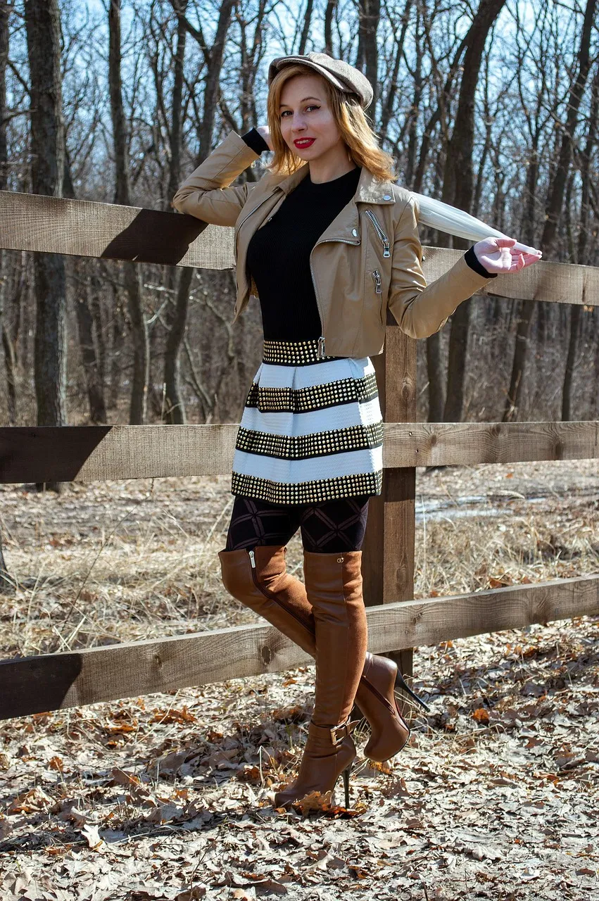 The Irma is longer in the back and perfect to wear with leggings!