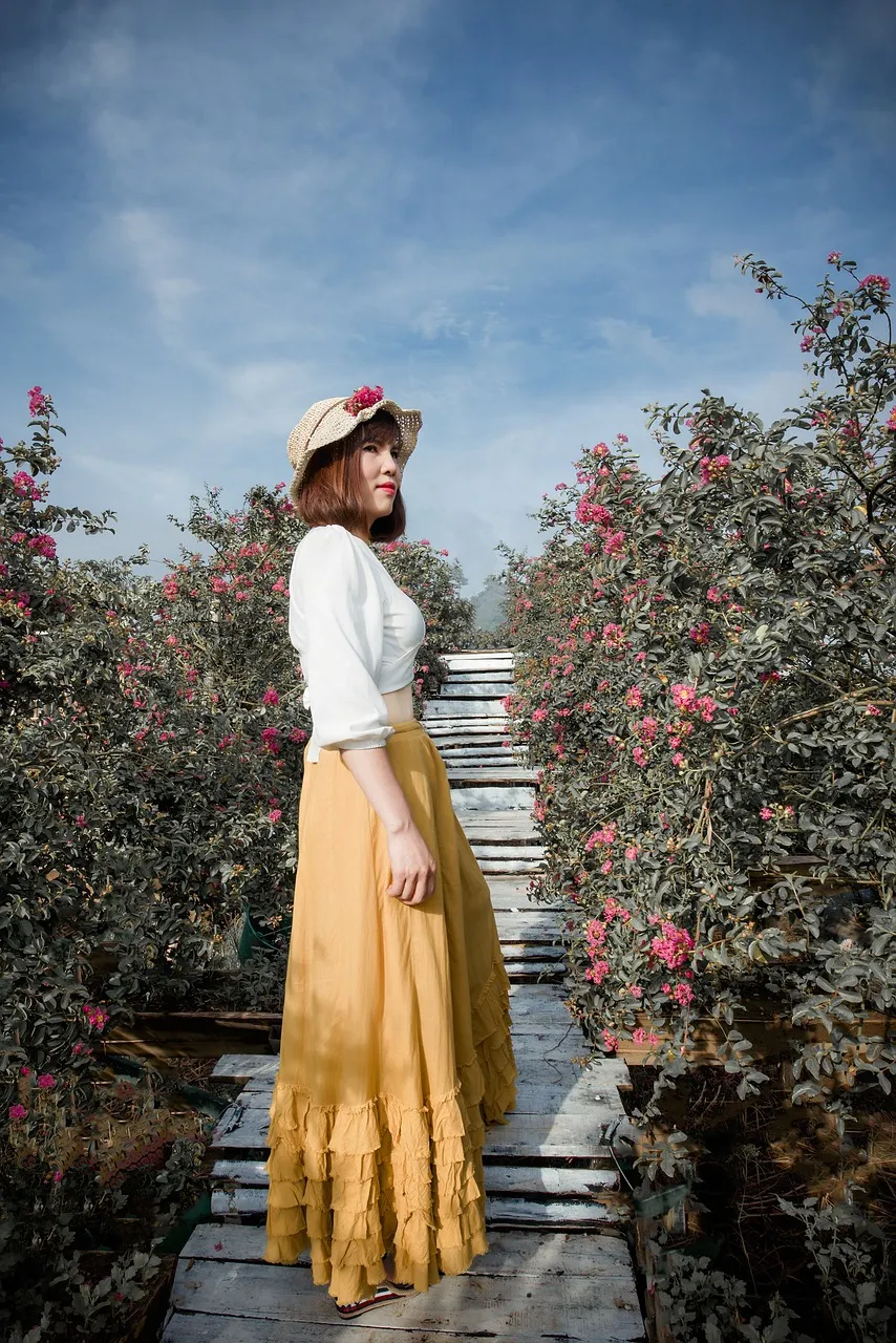 You can even wear the maxi skirt as a maxi dress!